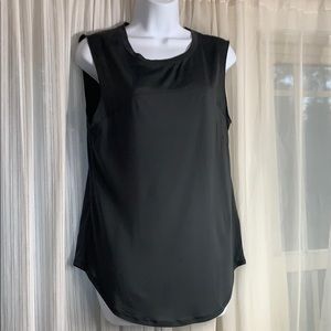 Calvin Klein Sleeveless Dark Grey Top